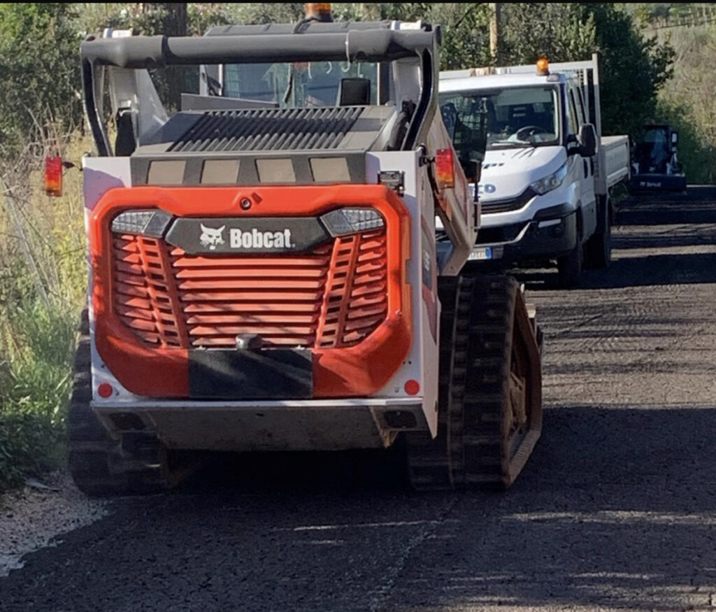 Al via i lavori di ripristino del manto stradale in via Soleluna e via Colle dei Cavalli