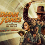 Nell'immagine Indiana Jones insieme ad altri componenti del cast del film Indiana Jones e il quadrante del destino